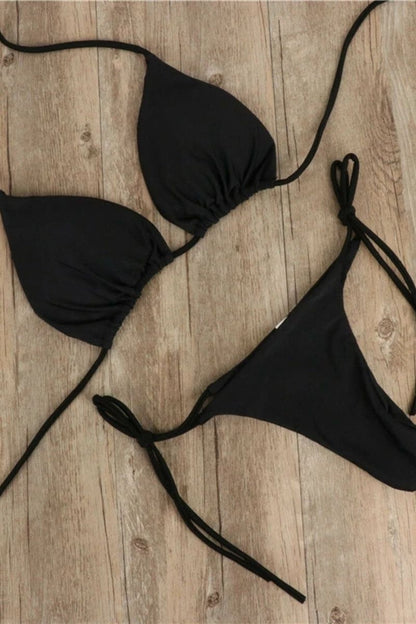 Sexy Adjustable Lace-up Two-Piece Swimsuit – Sienna Noosa