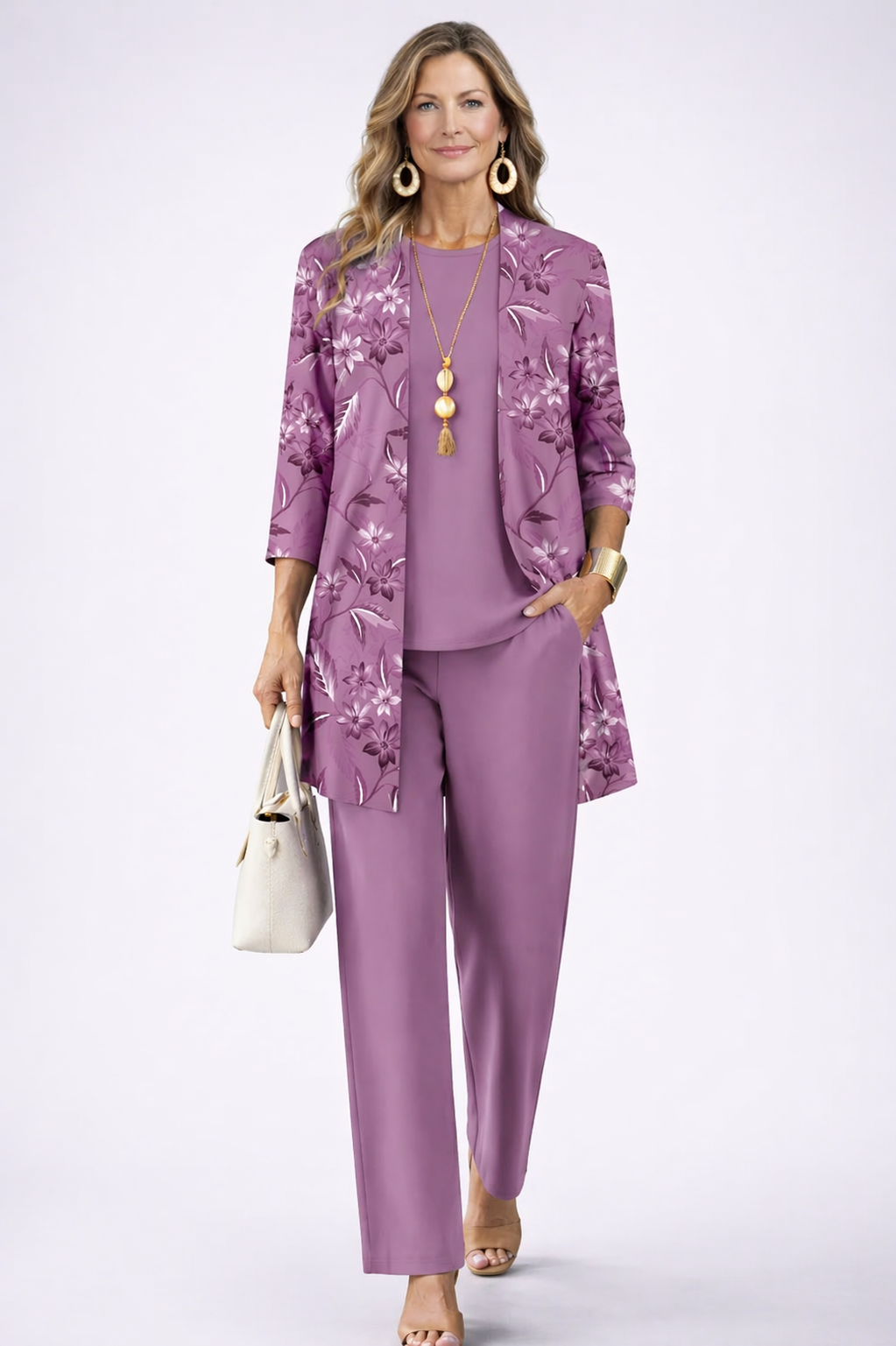 Paula Set Di Tre Pezzi Eleganza Classica – Sienna Noosa