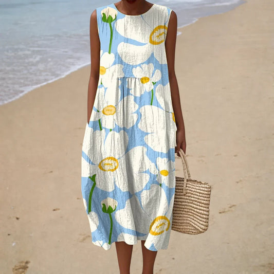 Comfortable Summer Dress Without Sleeves – Sienna Noosa