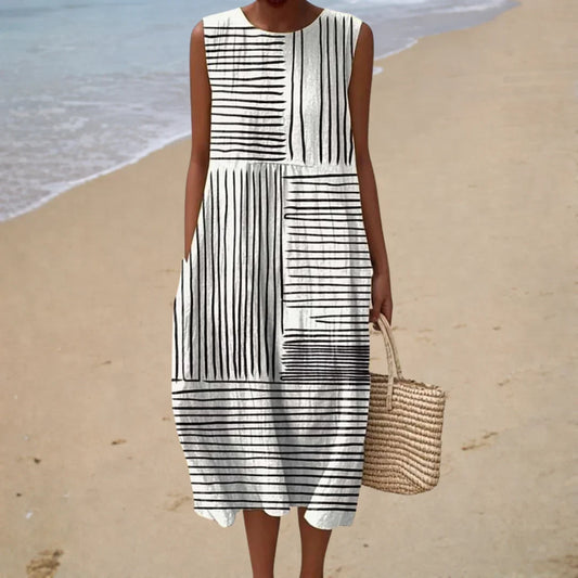 Comfortable Summer Dress Without Sleeves – Sienna Noosa
