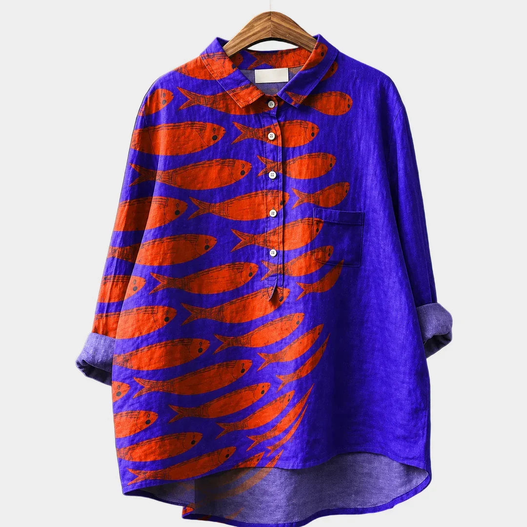 Blouse Striped Whimsical – Sienna Noosa
