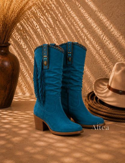 Claudia Jimena Boots Cowboy Bordadas – Sienna Noosa