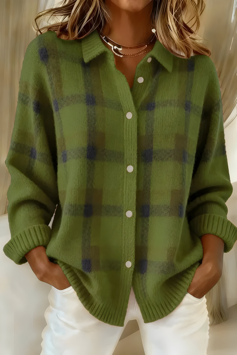 Candela Jacket Knit Check – Sienna Noosa