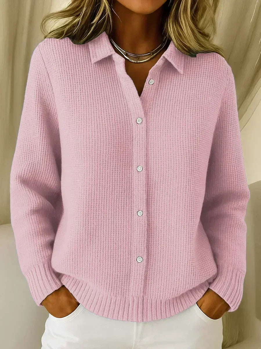 Carmela Jacket Knit Texturizada With Buttons – Sienna Noosa