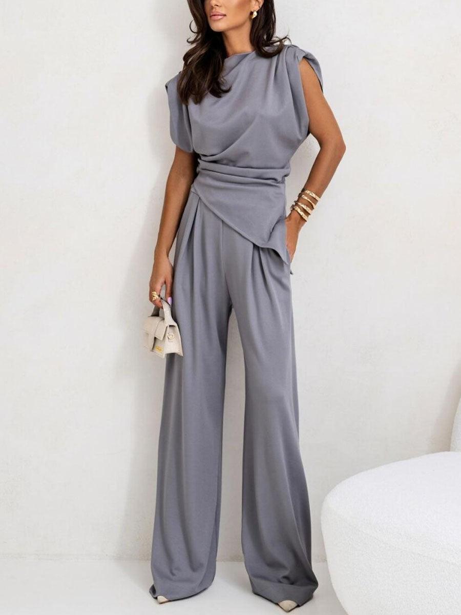 Lrregular Sleeveless Casual Two-piece Set – Sienna Noosa