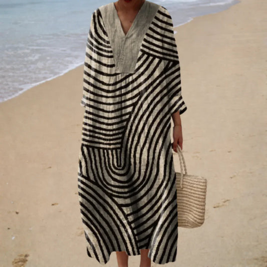Elegant Flowing Maxi Dress – Sienna Noosa