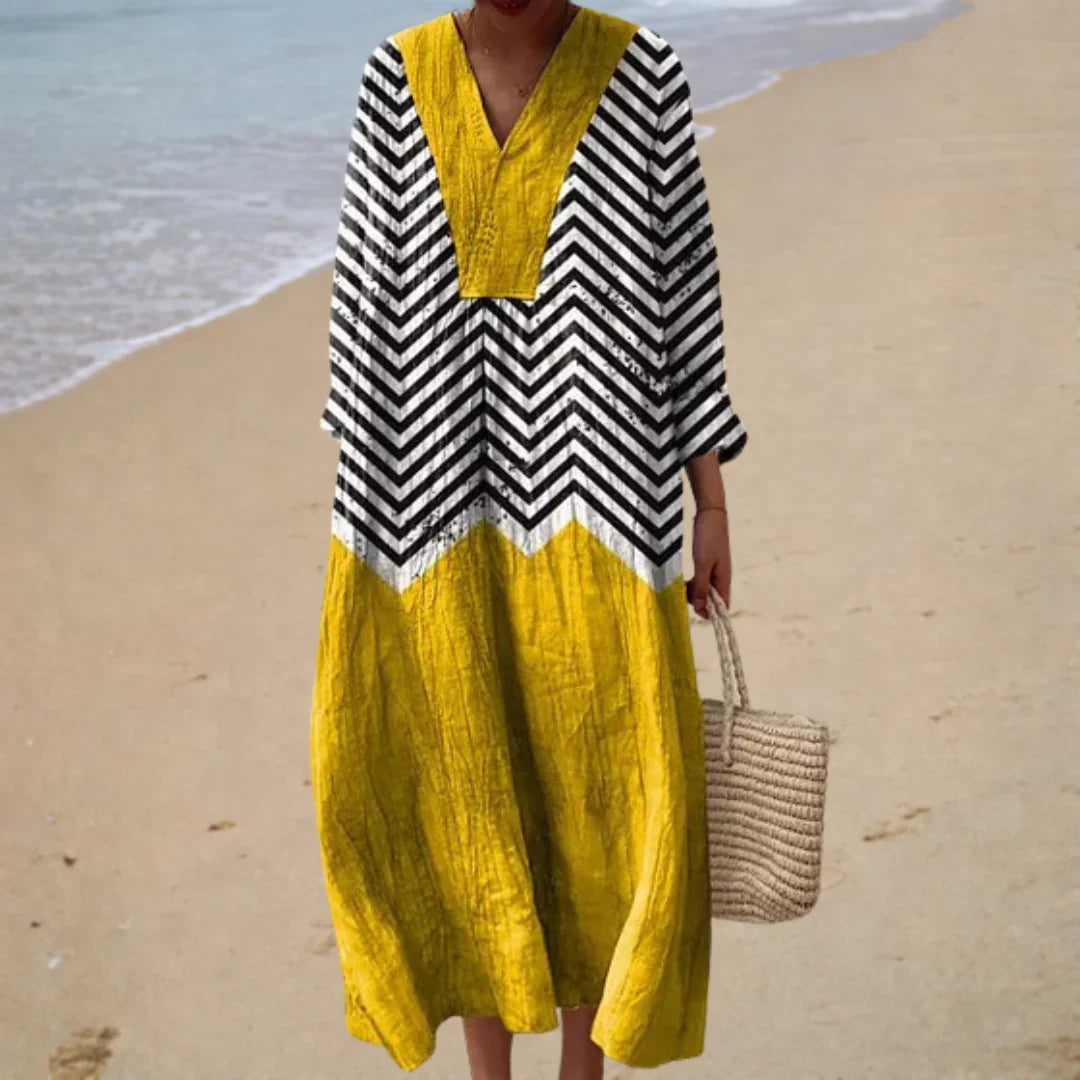 Elegant Flowing Maxi Dress – Sienna Noosa