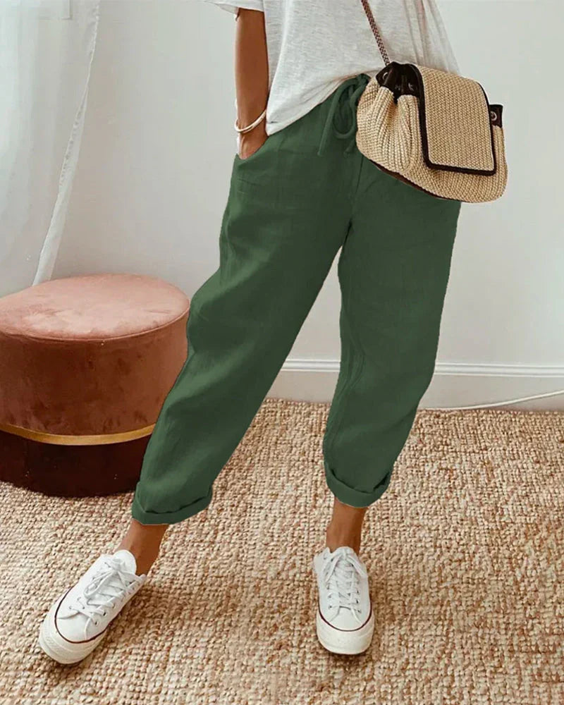 Pantalones Fluidos, Cómodos y Elegantes. – Sienna Noosa