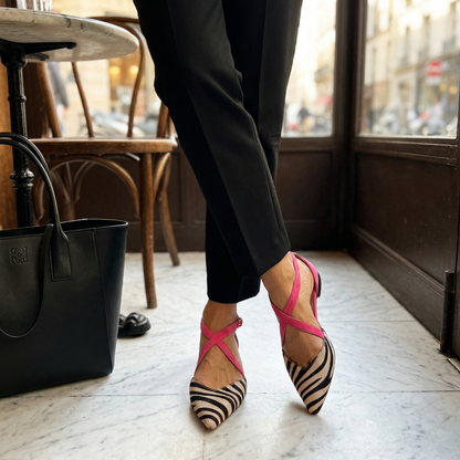 Fern Ballet Flats with Straps – Sienna Noosa