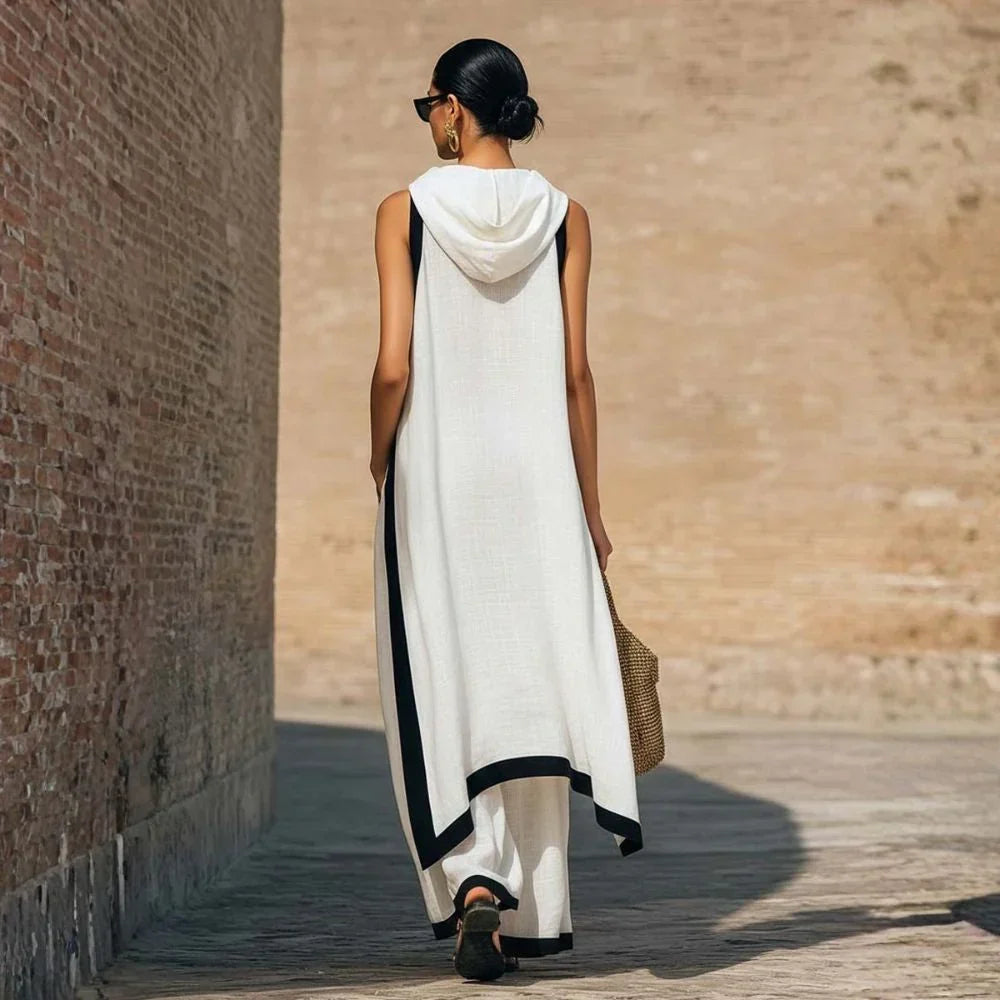 Nadia Aveline Maxiklanning Med Off Shoulder Design Och Fladdermusarmar – Sienna Noosa