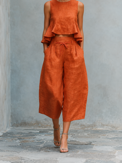Freya Estrella Set Two-Piece Abotonado With Neckline In V – Sienna Noosa