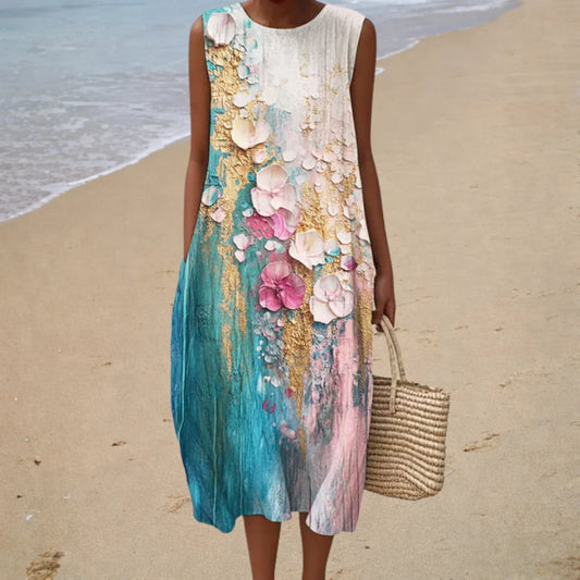 Comfortable Summer Dress Without Sleeves – Sienna Noosa