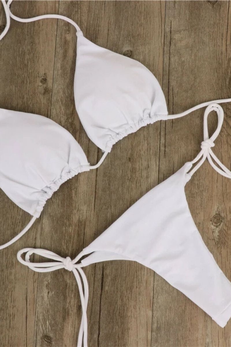 Sexy Adjustable Lace-up Two-Piece Swimsuit – Sienna Noosa