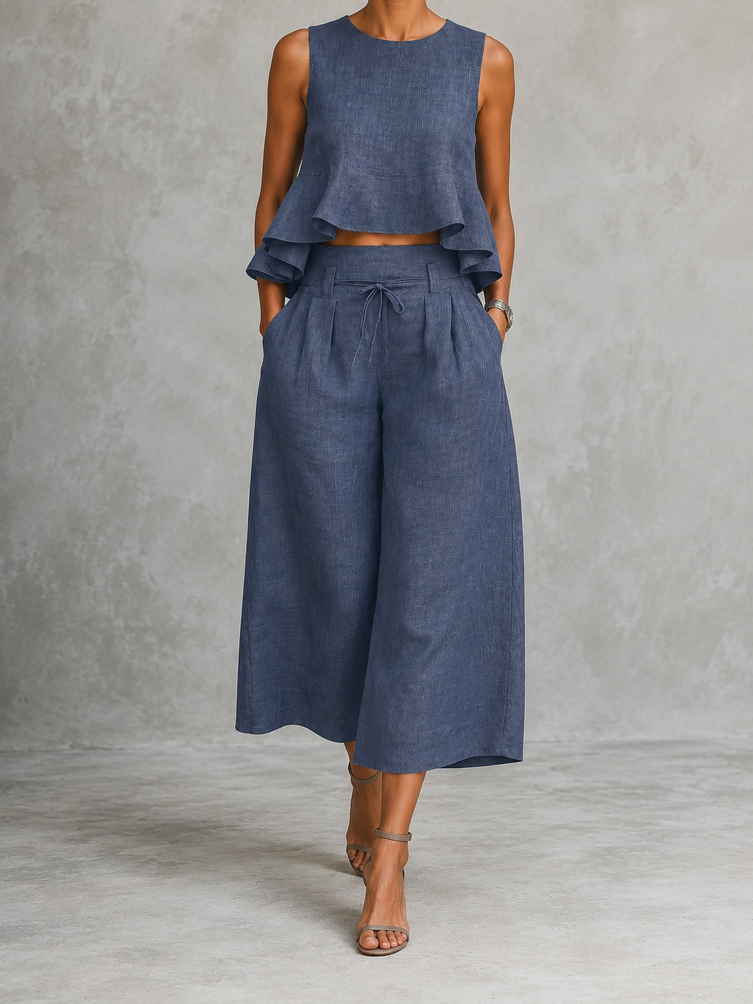 Freya Estrella Set Two-Piece Abotonado With Neckline In V – Sienna Noosa