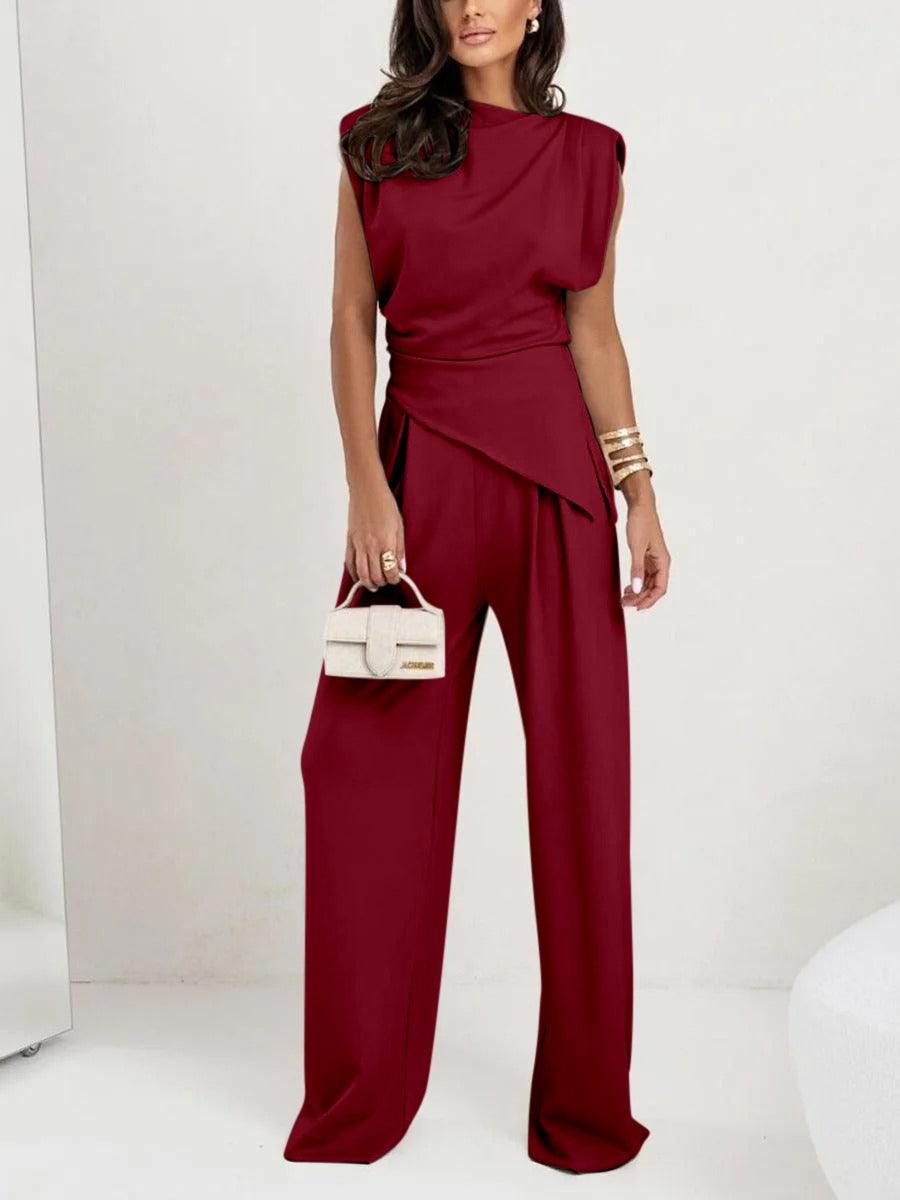 Lrregular Sleeveless Casual Two-piece Set – Sienna Noosa