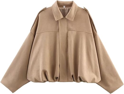 Womens Suede Lapel Pilot Cropped Jacket – Sienna Noosa