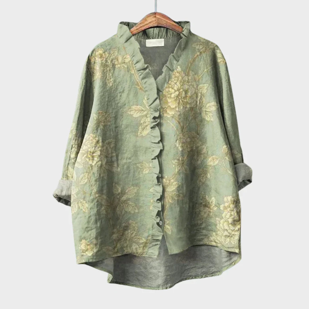 Blouse With Ruffles Elegant – Sienna Noosa