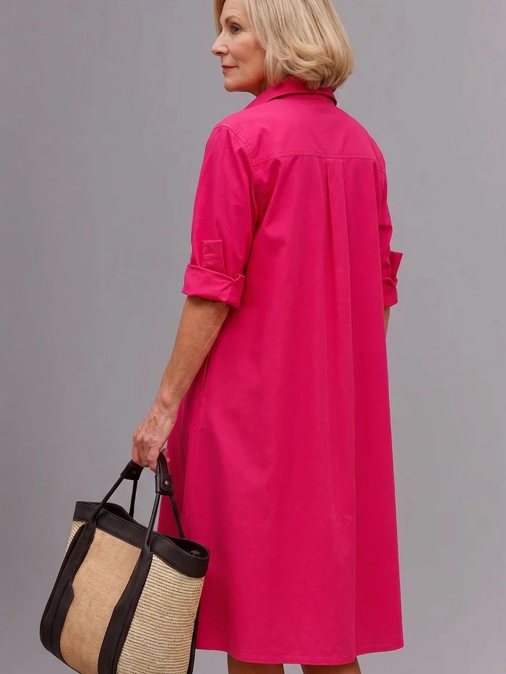 Midi Dress Shirt Pintoresco – Sienna Noosa