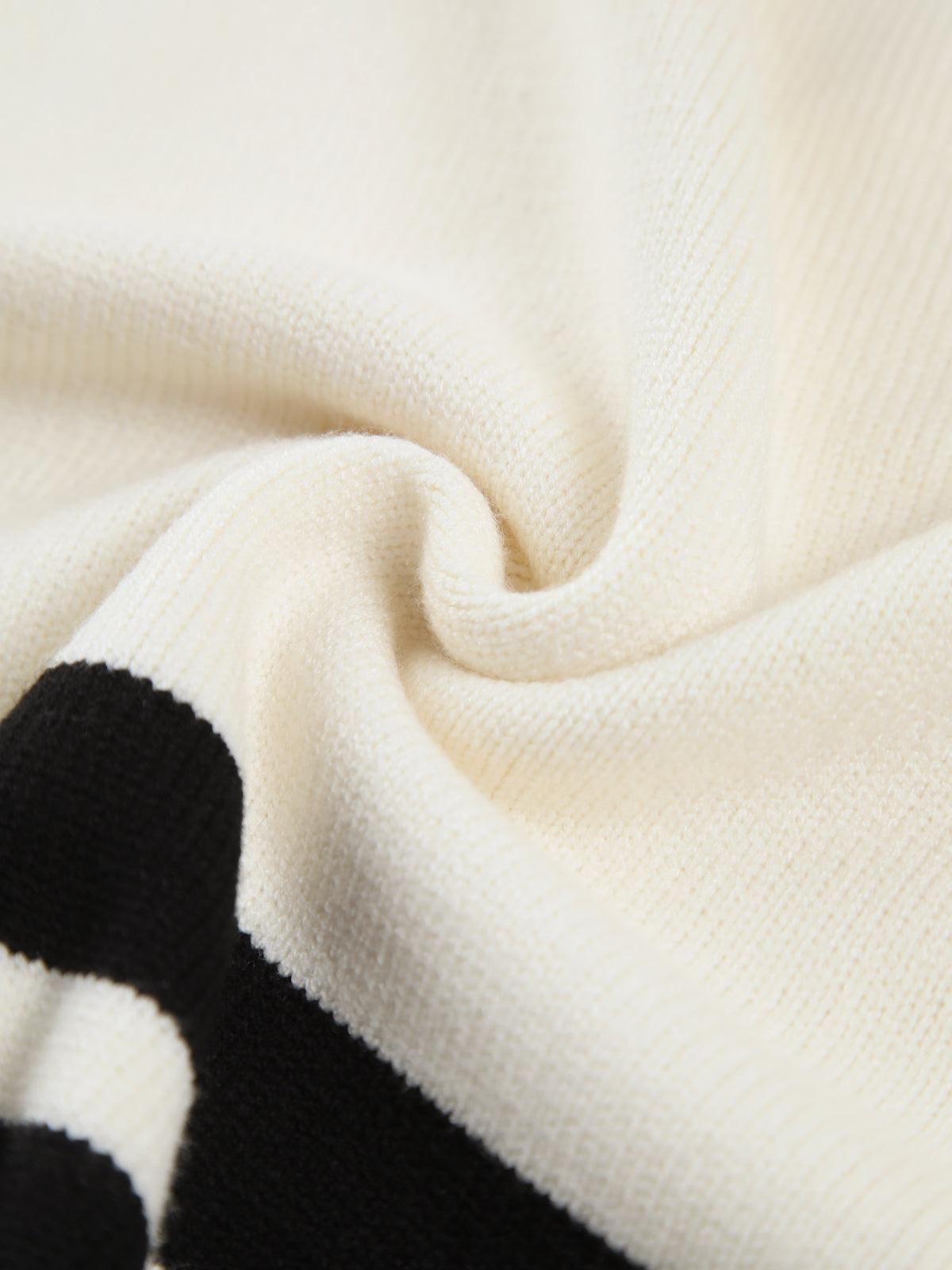 Miss Paris Mockneck Stripe Sweater – Sienna Noosa