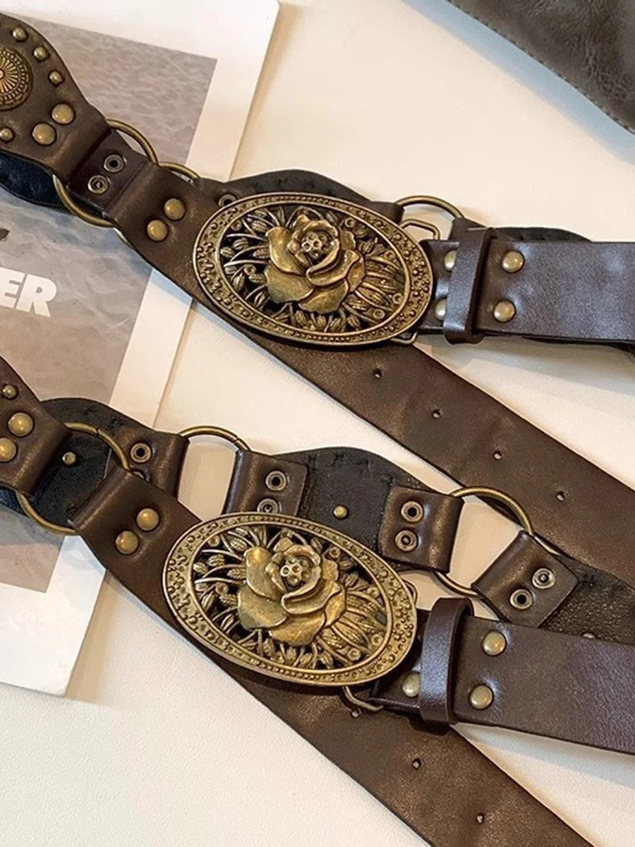 Bohemian American Brown Belt – Sienna Noosa