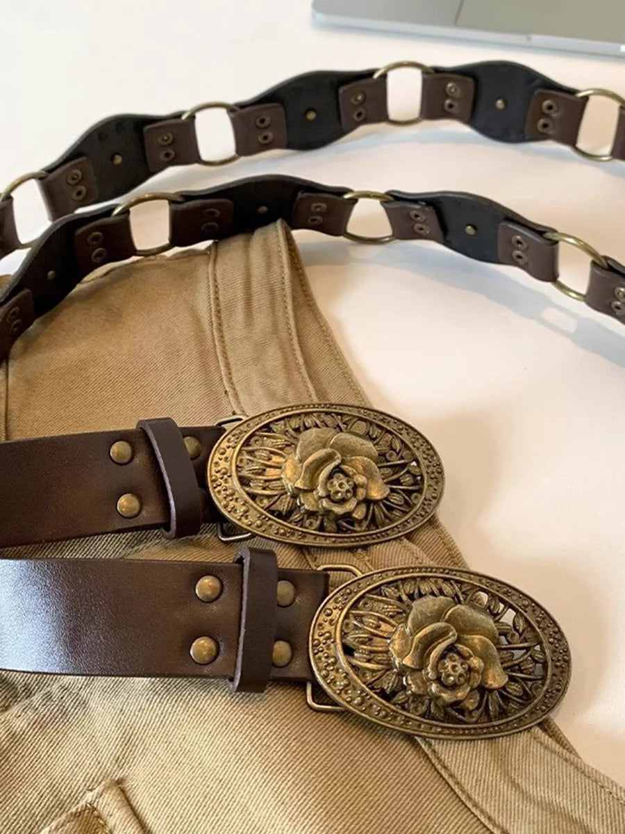 Bohemian American Brown Belt – Sienna Noosa