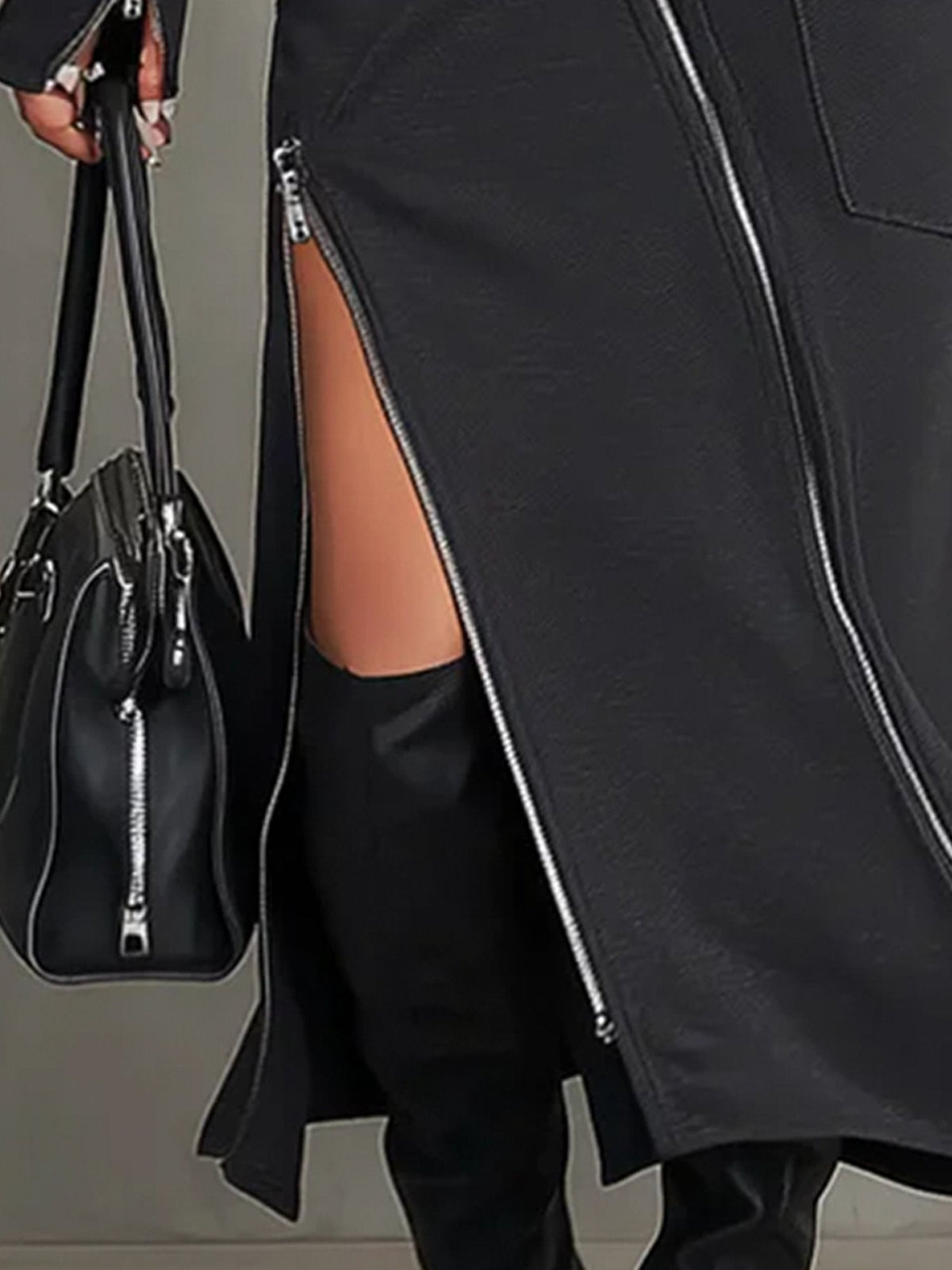 Gala High Neck Irregular Zipper Pocket Set – Sienna Noosa
