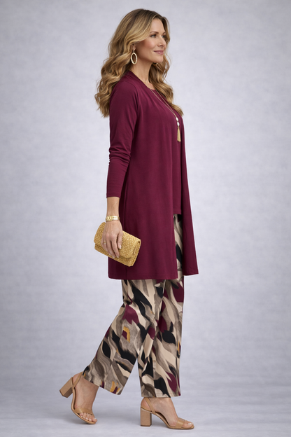Fiona Set Tre Pezzi Eleganza Classica – Sienna Noosa