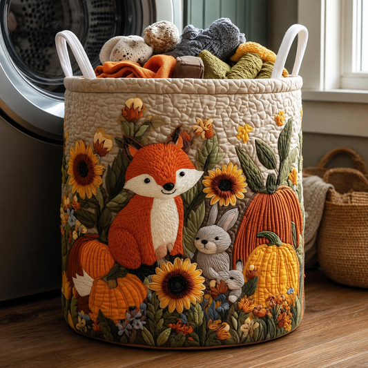 Bruno Quilted Laundry Basket Autumn – Sienna Noosa