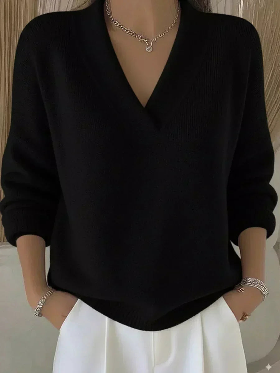 Violeta Jumper Relaxed With Neck Pico – Sienna Noosa