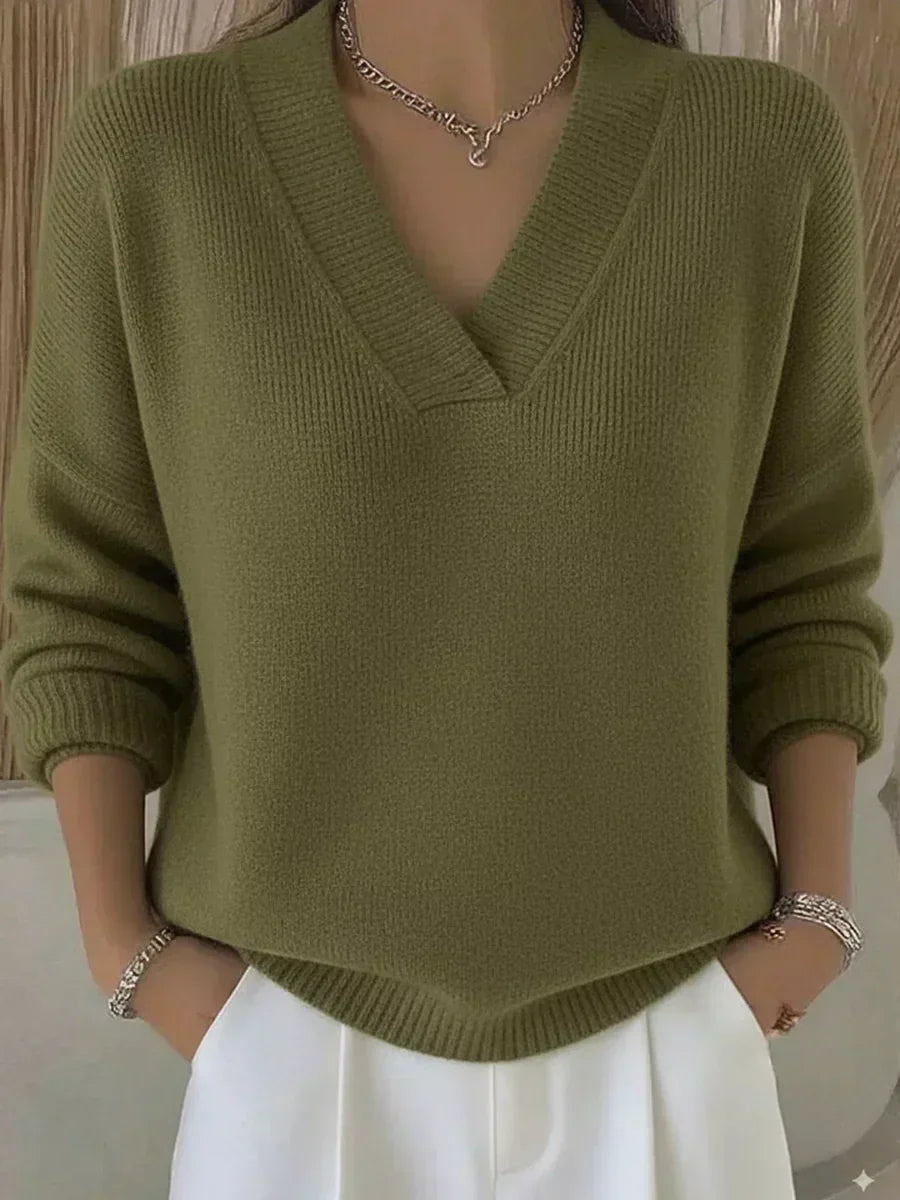 Violeta Jumper Relaxed With Neck Pico – Sienna Noosa