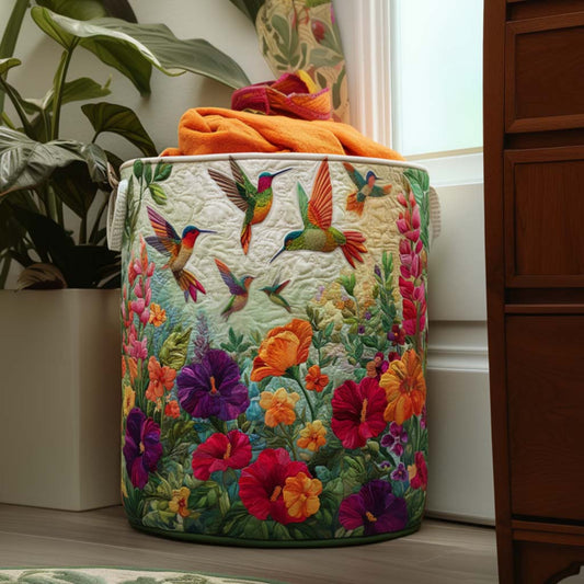 Flora Quilted Laundry Basket Spring – Sienna Noosa