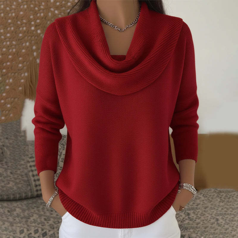 Julia Jumper With Neck Drapeado – Sienna Noosa