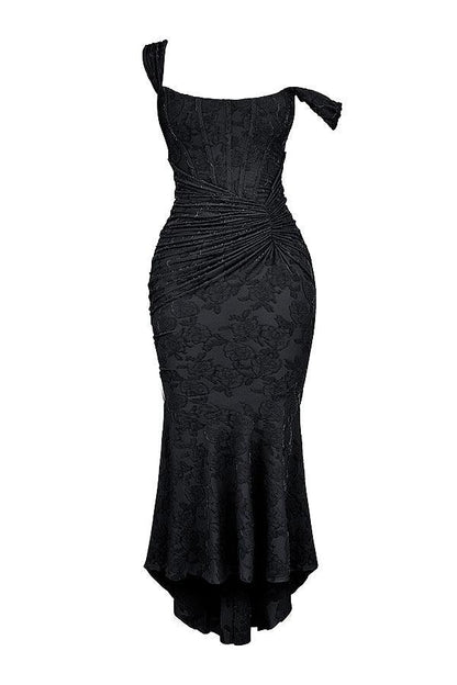 Black Bell Floral Maxi Dress – Sienna Noosa
