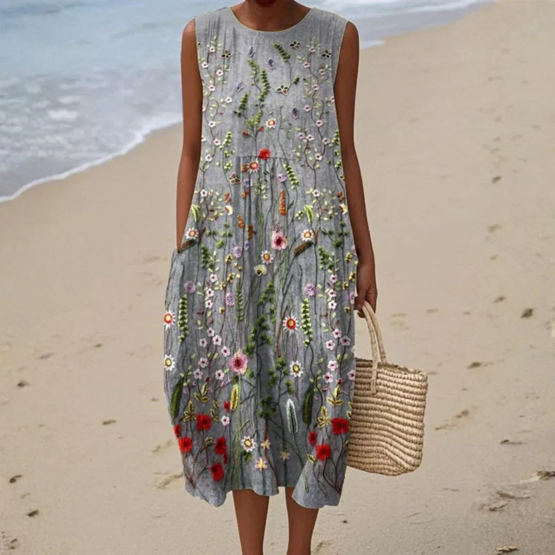 Comfortable Summer Dress Without Sleeves – Sienna Noosa