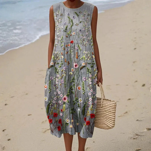 Comfortable Summer Dress Without Sleeves – Sienna Noosa