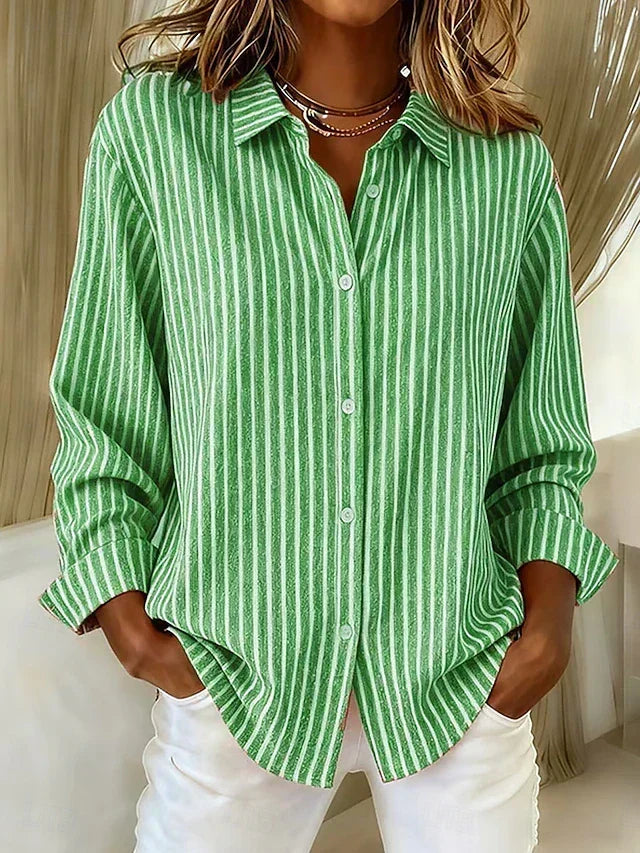 Jimena Shirt Striped With Buttons – Sienna Noosa