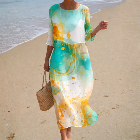 Flowing, Chic and Comfortable Maxi Dress
