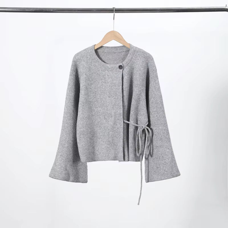 Carlota Cardigan Knit Openwork With Buttons – Sienna Noosa