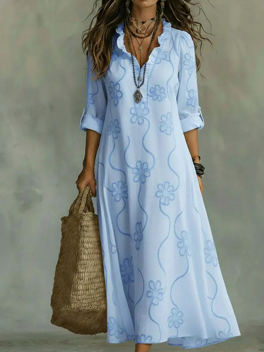 Liana Bianca Elegant Jumpsuit Med Omlotturringning – Sienna Noosa