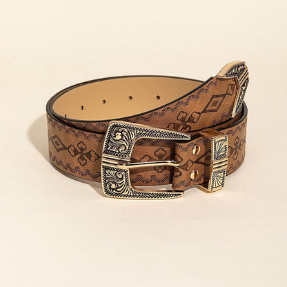 Womens Fashion Western Style Patterned Belt – Sienna Noosa