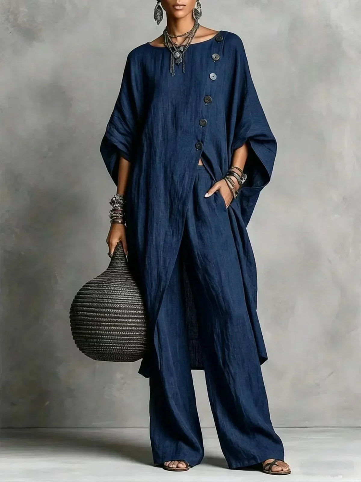 Roma Sigrid Bohemiskt 3 Delat Set Med Geometriskt Monster – Sienna Noosa