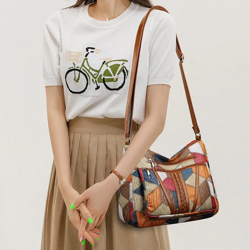 Alma Aitana Bag Bandolera With Effect Paja – Sienna Noosa