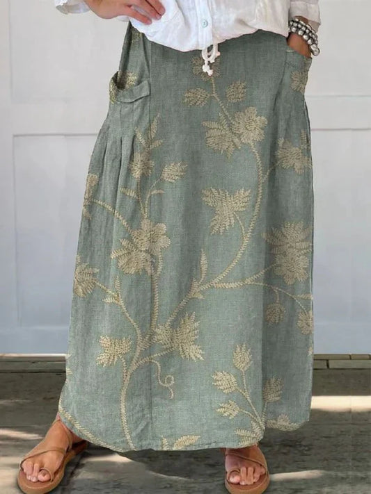Lightweight Printed Skirt – Sienna Noosa