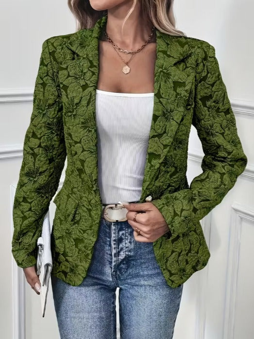 Womens Paisley Jacquard Fitted Blazer – Sienna Noosa
