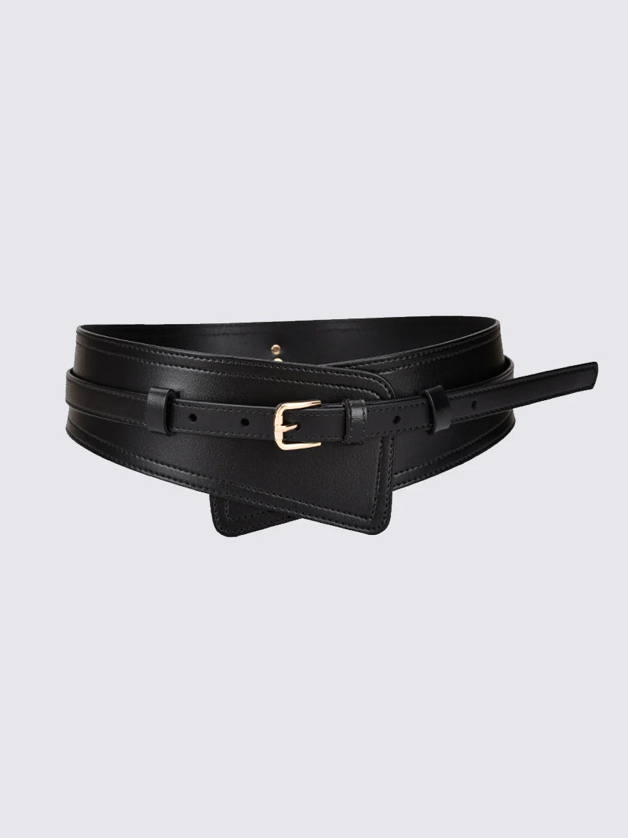 Womens Fashionable Imitation Leather Harness Wide Belt – Sienna Noosa