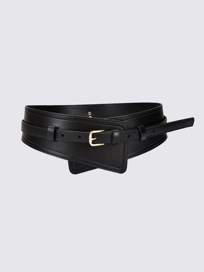 Womens Fashionable Imitation Leather Harness Wide Belt – Sienna Noosa