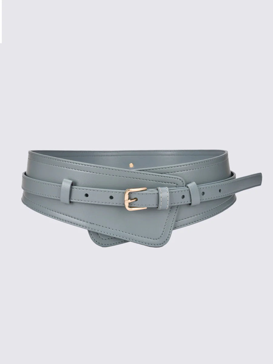 Womens Fashionable Imitation Leather Harness Wide Belt – Sienna Noosa
