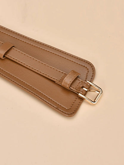 Womens Fashionable Imitation Leather Harness Wide Belt – Sienna Noosa