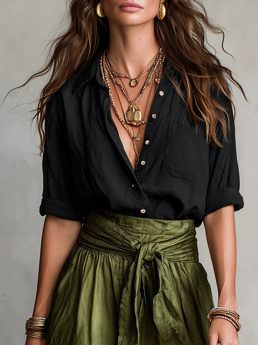 Vida Bianca Jumpsuit Elegant With Belt – Sienna Noosa