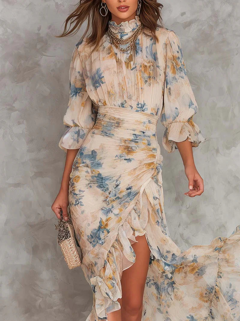 Aitana Dress Bodycon Without Sleeves With Print Floral Fuchsia – Sienna Noosa